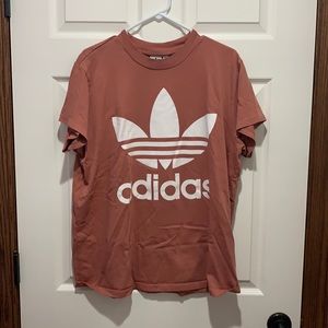 Adidas Coral trefoil tee - Medium